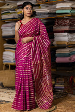 Load image into Gallery viewer, PARTHIVI COTTON ACR ROSE PINK SAREE
