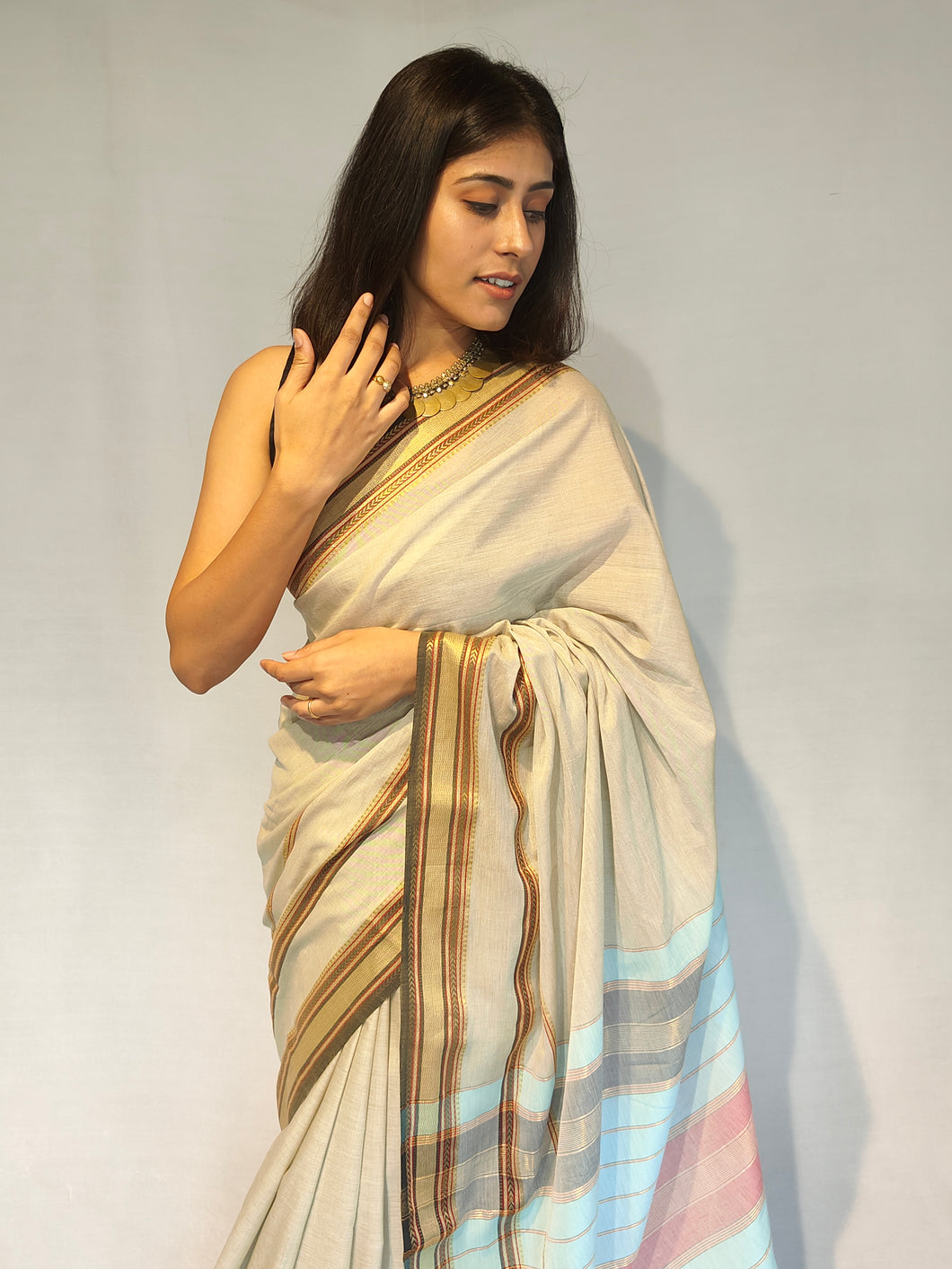 KALP COTTON HANDMADE SAREE