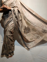 Load image into Gallery viewer, ANU COTTON KHADI ECOPRINT SAREE
