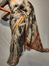 Load image into Gallery viewer, ANUSHA COTTON KHADI ECOPRINT HANDWOVEN SAREE
