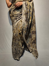 Load image into Gallery viewer, NIGRAH KHADI ECO PRINT HANDWOVEN SAREE
