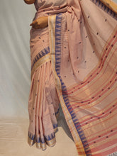 Load image into Gallery viewer, SHIKHRI COTTON LINEN DOBBY BOOTI HANDWOVEN SAREE
