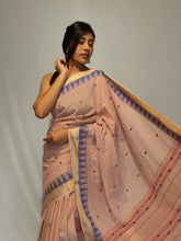 Load image into Gallery viewer, SHIKHRI COTTON LINEN DOBBY BOOTI HANDWOVEN SAREE
