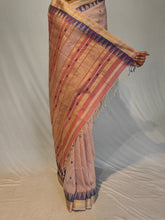 Load image into Gallery viewer, SHIKHRI COTTON LINEN DOBBY BOOTI HANDWOVEN SAREE
