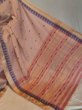 Load image into Gallery viewer, SHIKHRI COTTON LINEN DOBBY BOOTI HANDWOVEN SAREE
