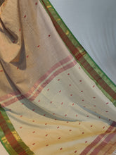 Load image into Gallery viewer, VIDYA 1 COTTON KHADI DOBBY HANDWOVEN SAREE
