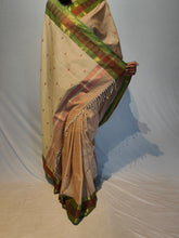 Load image into Gallery viewer, VIDYA 1 COTTON KHADI DOBBY HANDWOVEN SAREE
