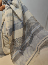 Load image into Gallery viewer, LINEN-LI LINEN HANDWOVEN SAREE
