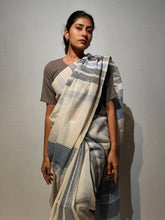 Load image into Gallery viewer, LINEN-LI LINEN HANDWOVEN SAREE
