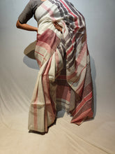 Load image into Gallery viewer, LINEN-LI LINEN HANDWOVEN SAREE
