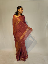 Load image into Gallery viewer, SUNEIRA COTTON ZARI TISSUE HANDWOVEN SAREE
