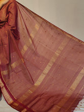 Load image into Gallery viewer, SUNEIRA COTTON ZARI TISSUE HANDWOVEN SAREE
