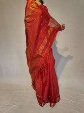 Load image into Gallery viewer, SUNEIRA COTTON ZARI HANDWOVEN SAREE
