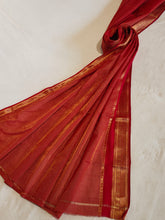 Load image into Gallery viewer, SUNEIRA COTTON ZARI HANDWOVEN SAREE
