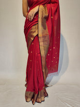 Load image into Gallery viewer, SINNI COTTON BOOTI HANDWOVEN SAREE
