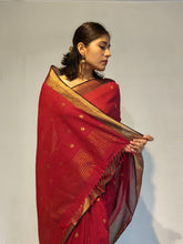 Load image into Gallery viewer, SINNI COTTON BOOTI HANDWOVEN SAREE
