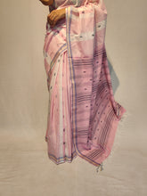 Load image into Gallery viewer, BRAHMI COTTON LINEN DOBBY BOOTI SAREE
