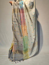 Load image into Gallery viewer, RAGINI COTTON BOOTI ZARI HANDWOVEN SAREE
