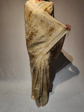 Load image into Gallery viewer, NIKALSI COTTON DOBBY ECO PRINT HANDWOVEN SAREE
