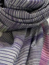 Load image into Gallery viewer, Purple Zebra Cotton Khadi
